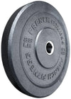 French Fitness Olympic Bumper Plate Set 260 lbs - Crumb Rubber (New)