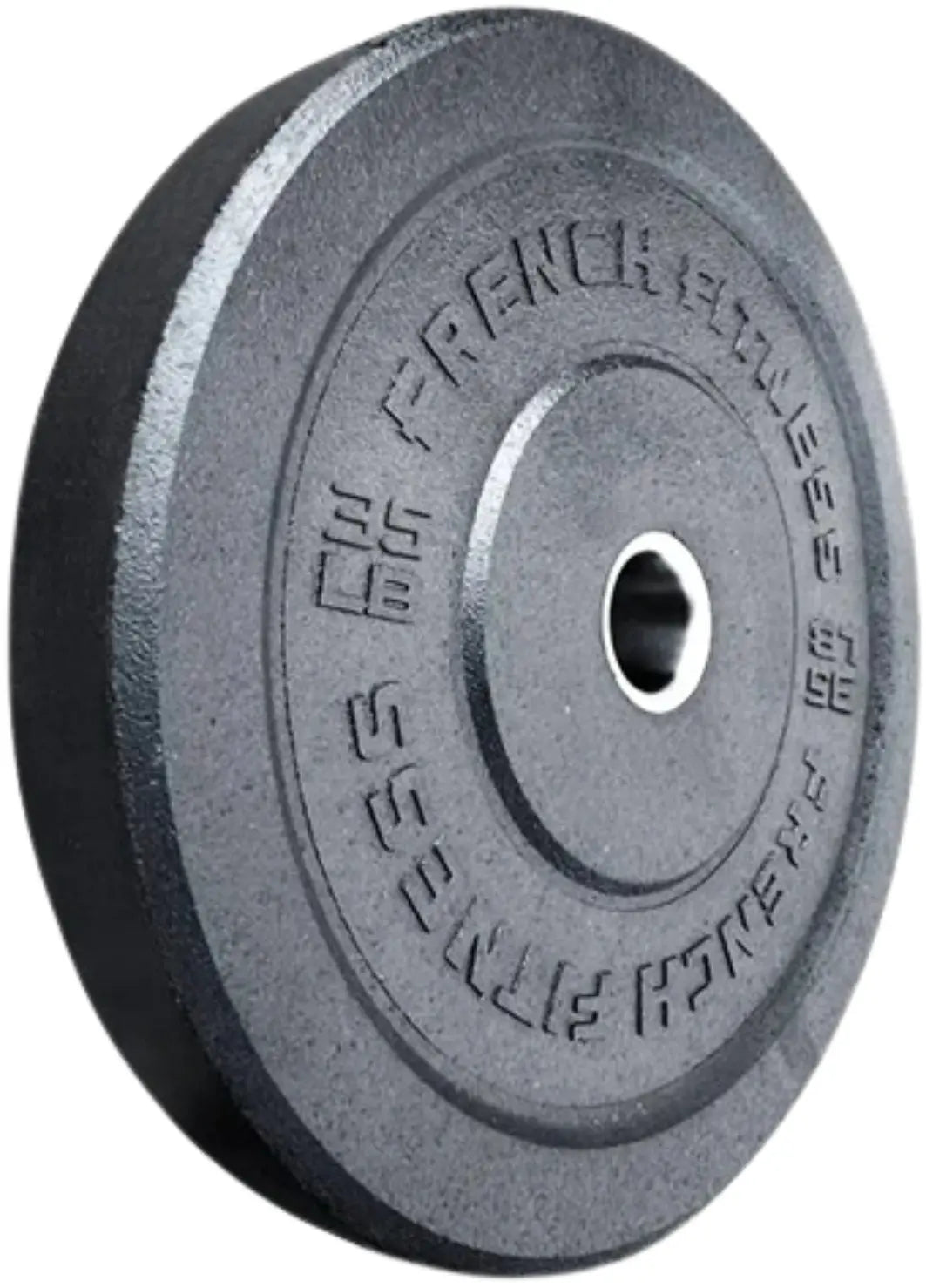 French Fitness Olympic Bumper Plate Set 260 lbs - Crumb Rubber (New)
