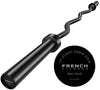 French Fitness 60" Olympic EZ Curl Bar - 700 lb Capacity (New)