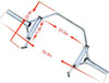 French Fitness Open Hex Olympic Trap Shrug Bar (New)
