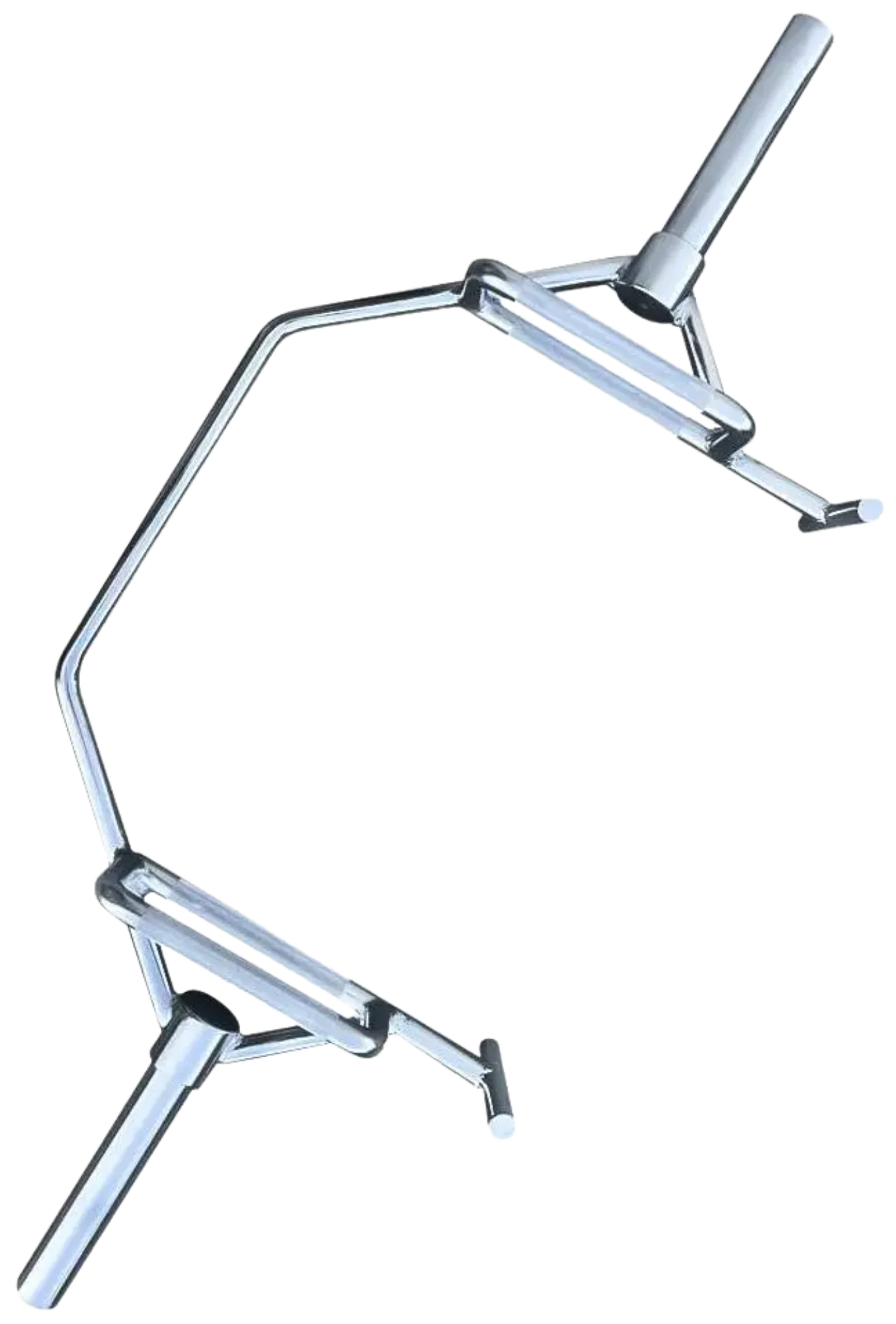 French Fitness Open Hex Olympic Trap Shrug Bar (New)