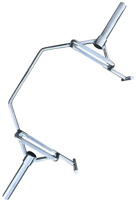 French Fitness Open Hex Olympic Trap Shrug Bar (New)