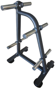 French Fitness OWT20 Olympic Weight Plate Tree - Angled View