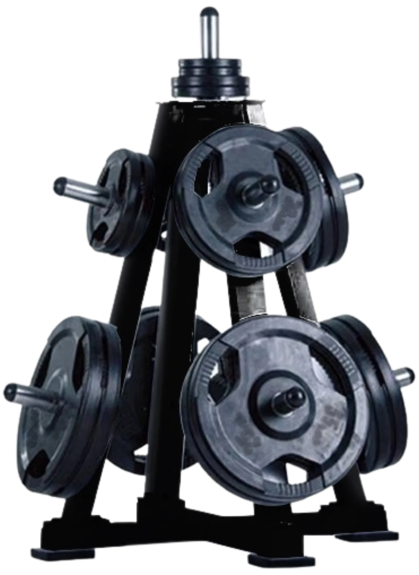 French Fitness OWT30 Olympic Weight Tree Storage Rack (New) Image