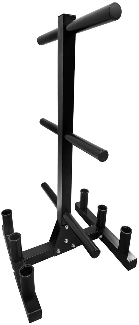 French Fitness OWTBH5 Olympic Weight Tree Rack & Bar Holder (New) Image 2