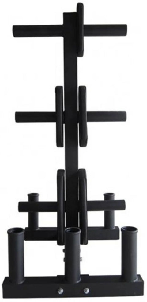 French Fitness OWTBH5 Olympic Weight Tree Rack & Bar Holder (New) Image 3