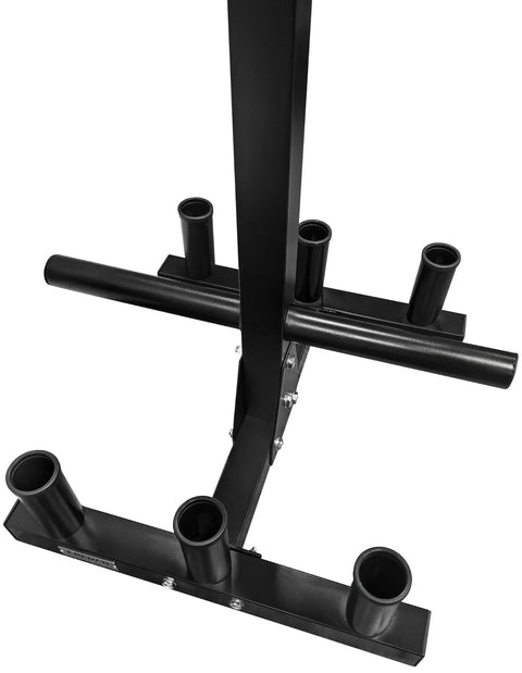 French Fitness OWTBH5 Olympic Weight Tree Rack & Bar Holder (New) Image 5