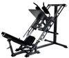 French Fitness P/L Hack Squat Leg Press Combo Image