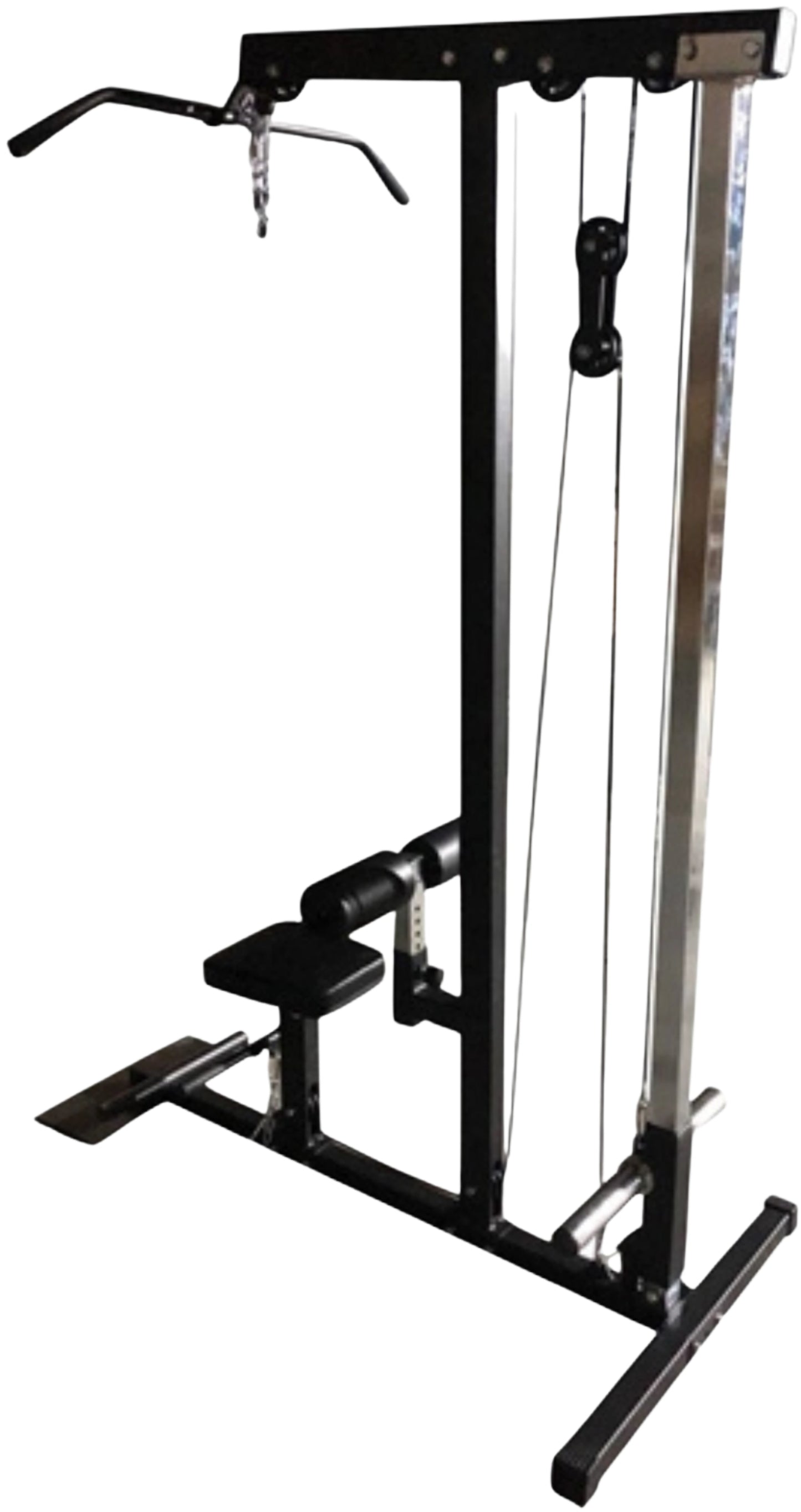 French Fitness Lat Pulldown / Low Row Plate Loaded (New) Image 2