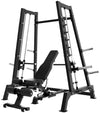 French Fitness Power Smith Dual System Converging Bench Press Combo Plate Loaded (New) Image 3