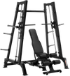 French Fitness Power Smith Dual System Converging Bench Press Combo Plate Loaded (New) Image