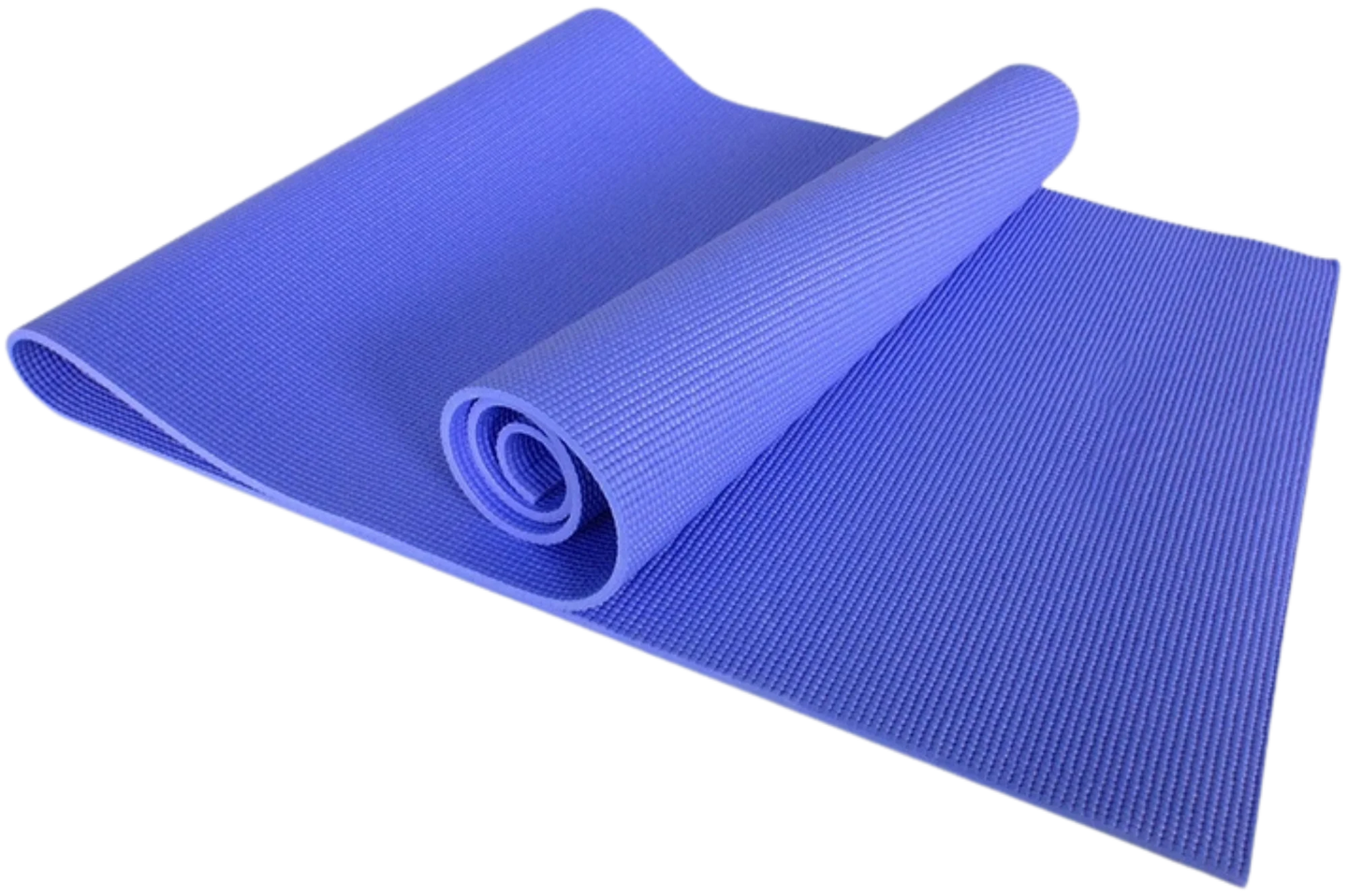 French Fitness PVC Yoga Mat - Close-Up View