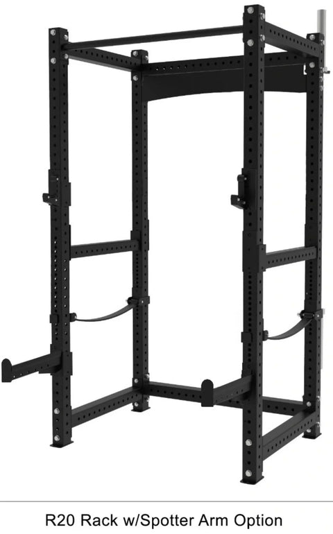 French Fitness R20 Full Squat Rack / Power Cage w/Bar (New)