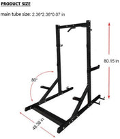 French Fitness R4 Half Rack - Angled View