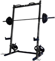 French Fitness R4 Half Rack - Angled View