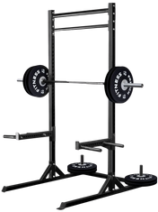 French Fitness R6 Cross Training Squat Stand - Angled View