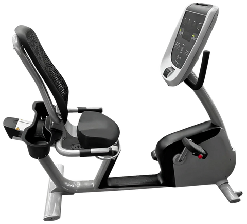 French Fitness RB500 Commercial Recumbent Bike - Side View