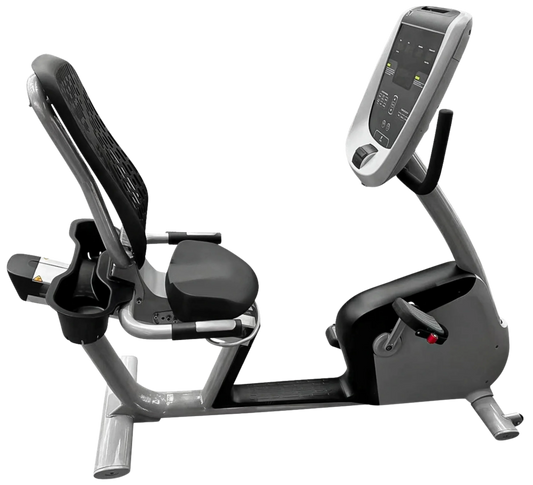 French Fitness RB500 Commercial Recumbent Bike - Side View