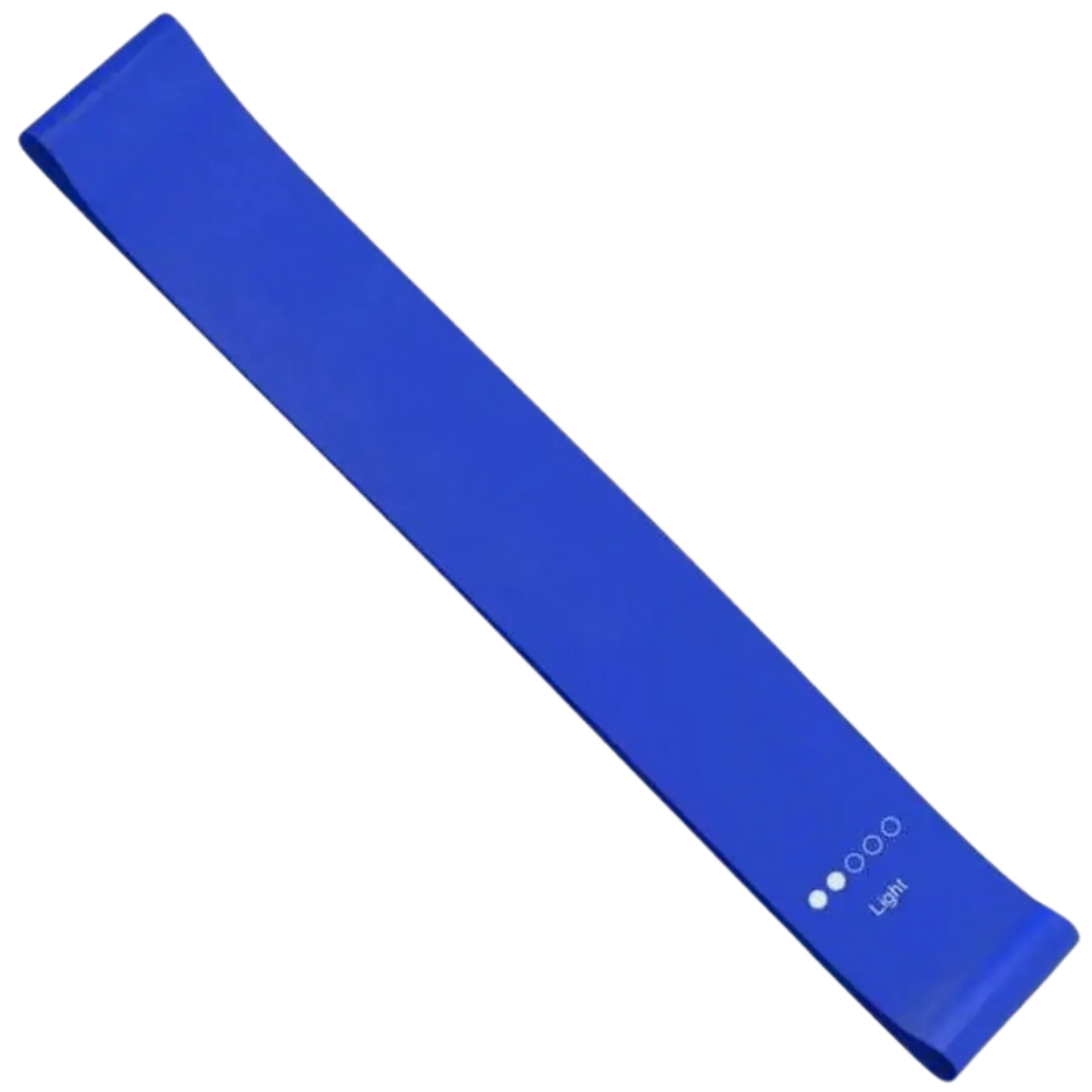 French Fitness Mini Resistance Bands Exercise Loop 600mm x 50mm - Blue (10-15 lbs) (New)