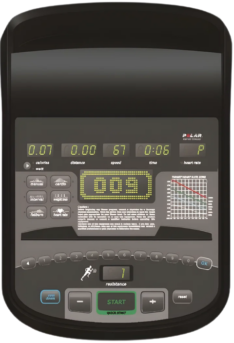 French Fitness RB600 Recumbent Bike w/LED Console (New)