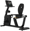 French Fitness RB620T Recumbent Bike w/15" Touch Console (New) - Angled view