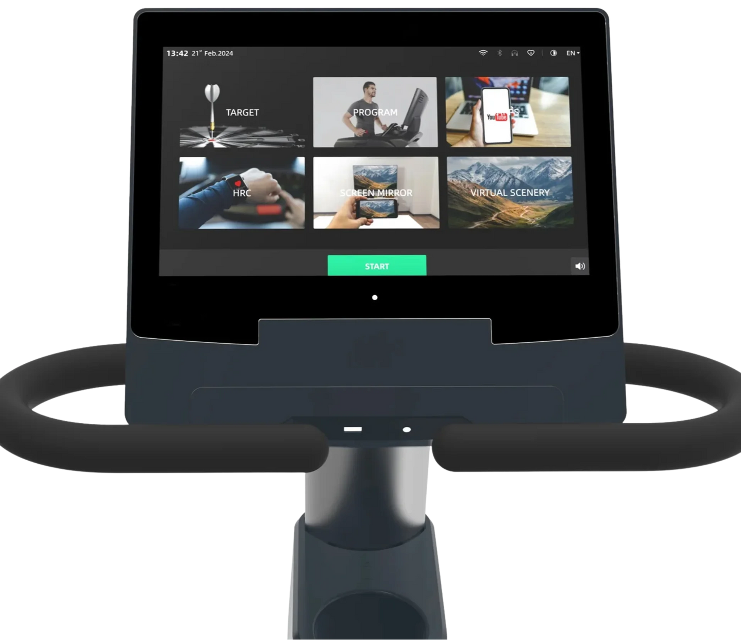 French Fitness RB620T Recumbent Bike w/15" Touch Console (New)