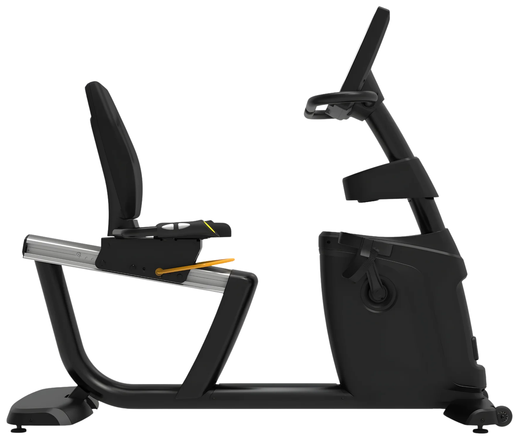 French Fitness RB620T Recumbent Bike w/15" Touch Console - Side View