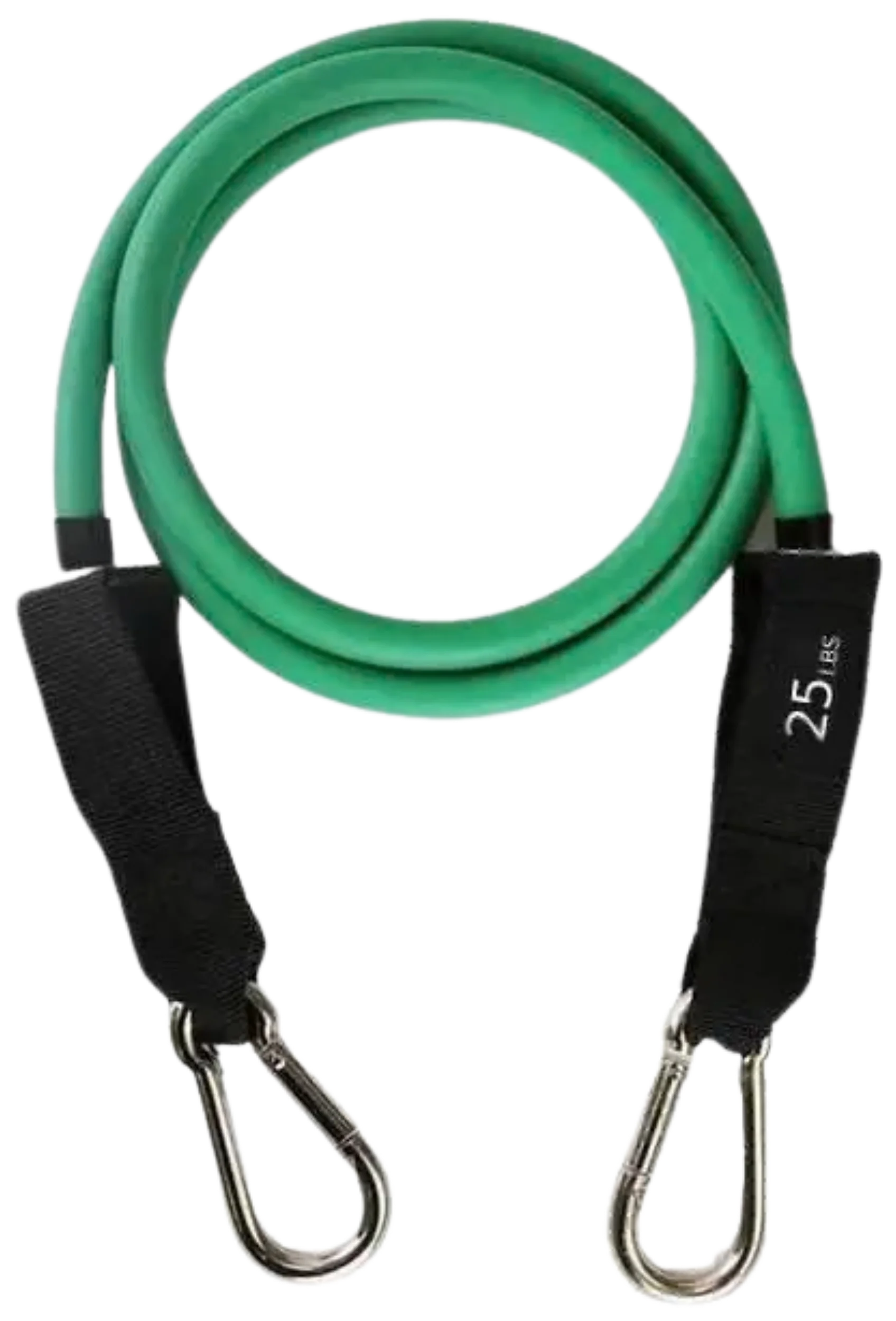 Resistance Band - Green (25 lbs) French Fitness - Top View