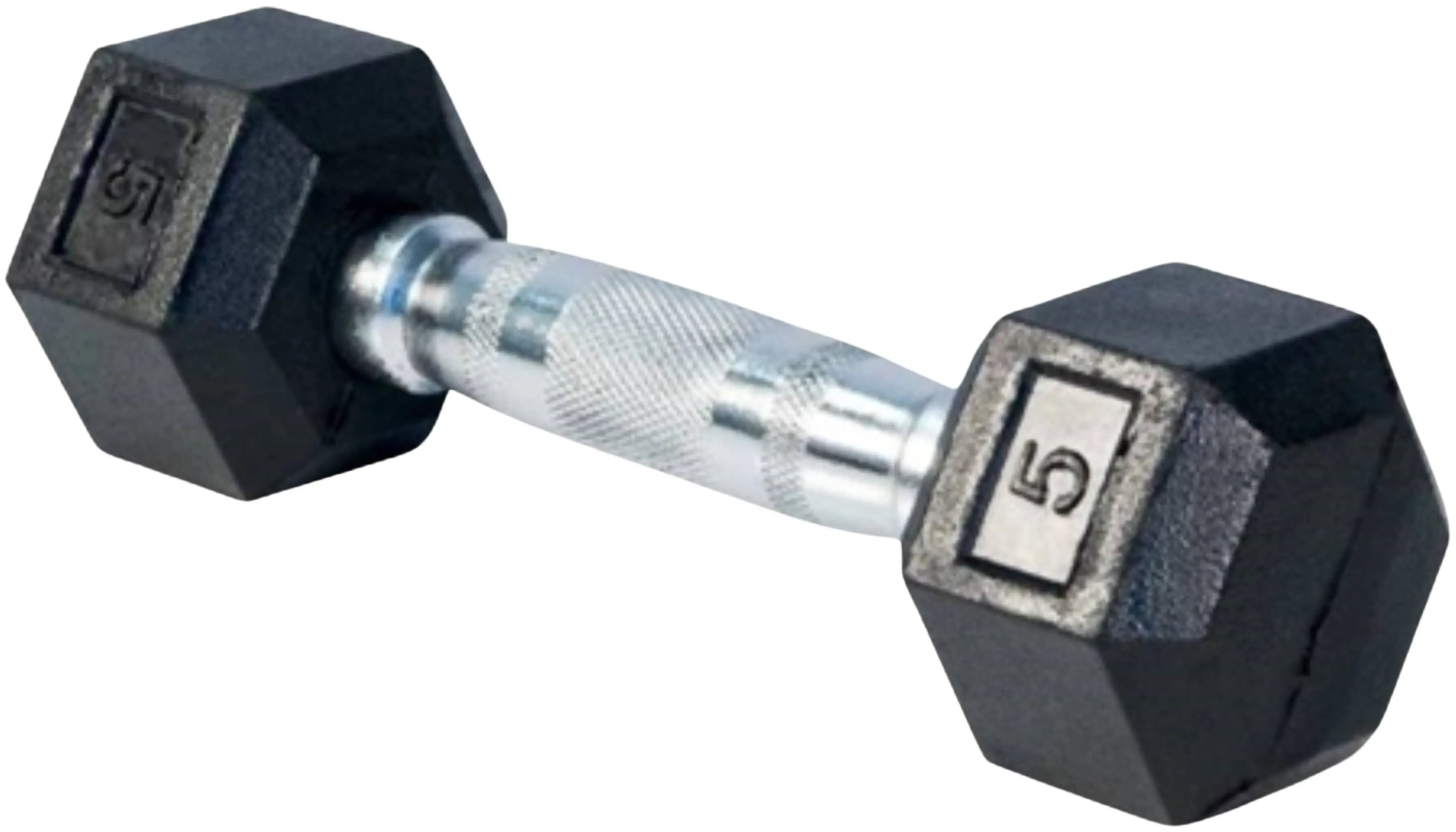 French Fitness Rubber Coated Hex Dumbbell Set 5-100 lbs (New)