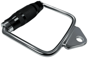 French Fitness Rubber Grip RGH45 Revolving Stirrup Handle - Close-Up VIew