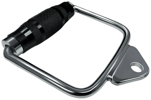 French Fitness Rubber Grip RGH45 Revolving Stirrup Handle - Close-Up VIew