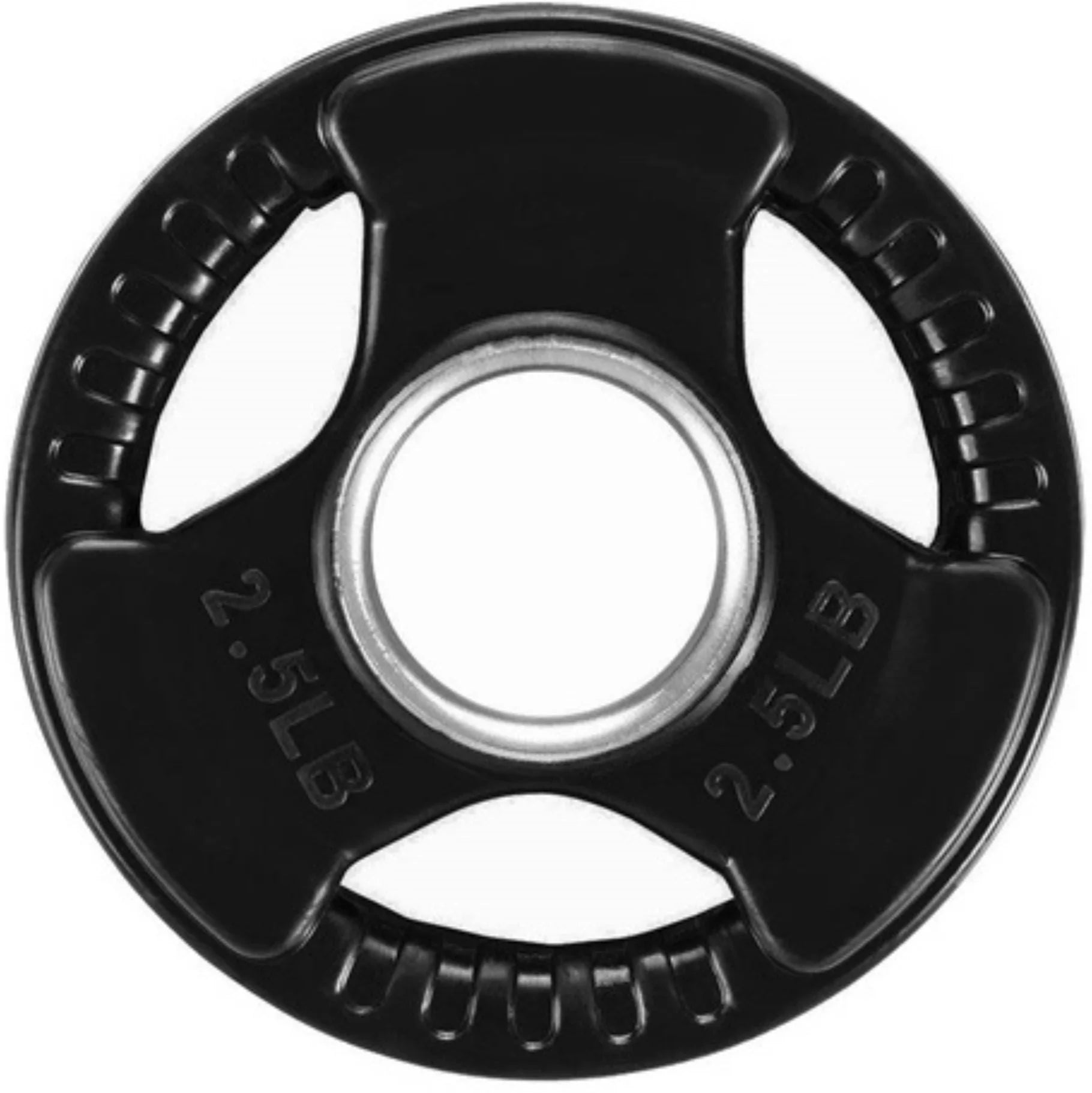 French Fitness Rubber Grip Olympic Weight Plate Set 190 lbs (New)