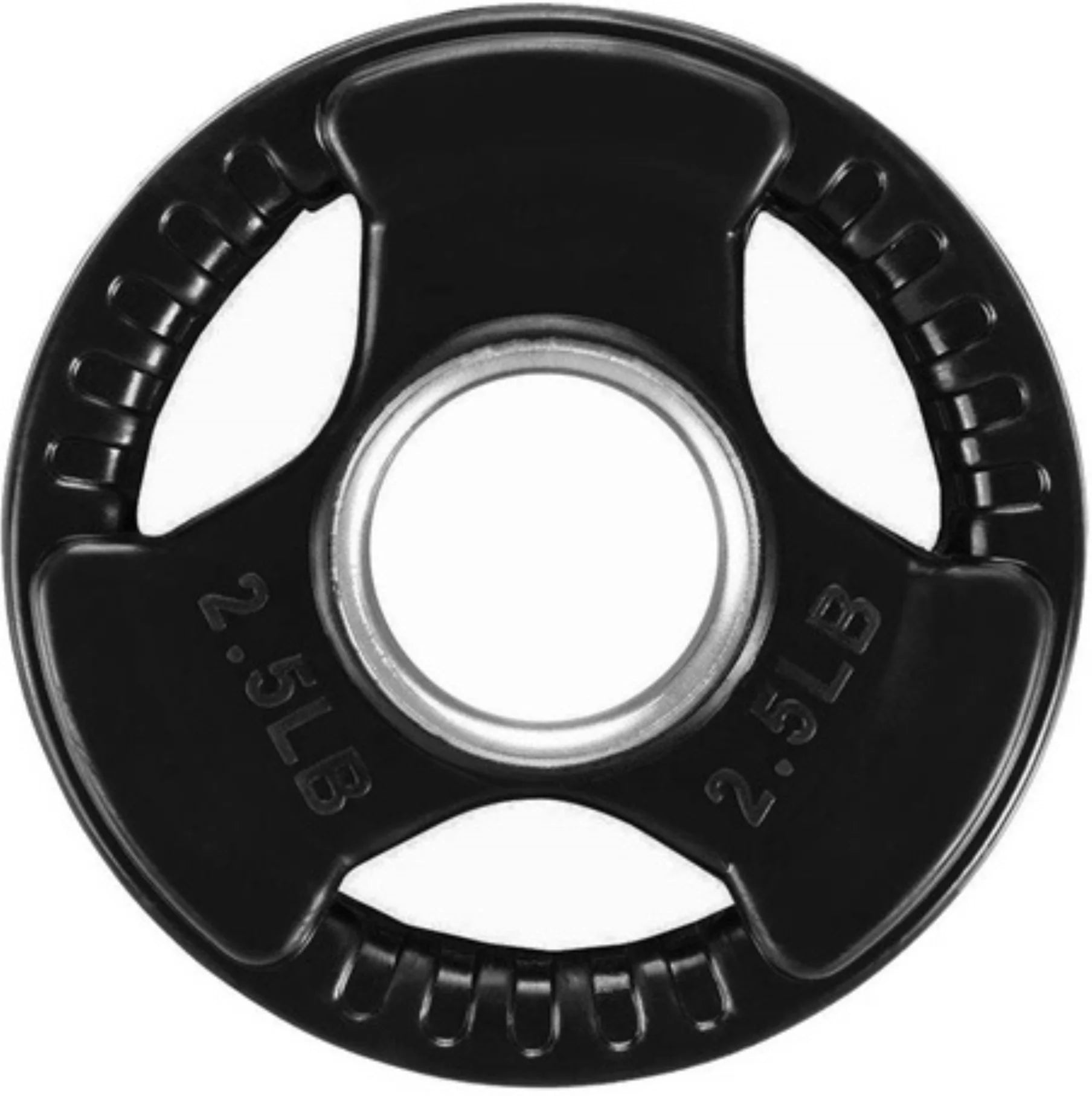 French Fitness Rubber Grip Olympic Weight Plate Set 260 lbs (New)