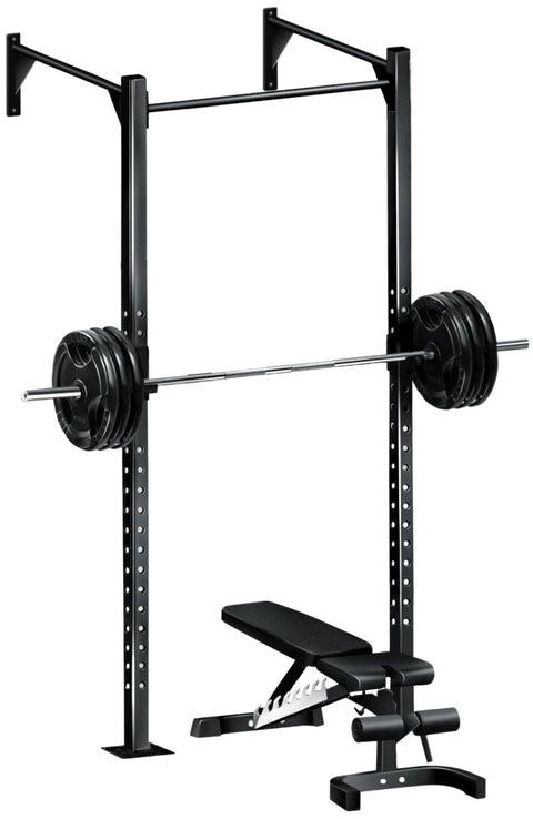 French Fitness Wall Mount Rig & Rack System 1 (New)
