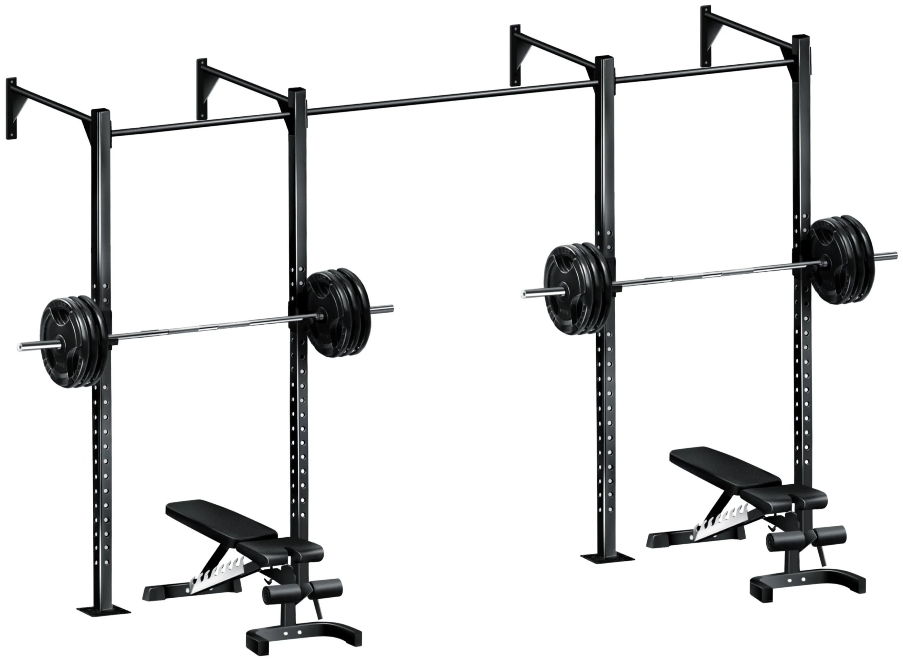 French Fitness Wall Mount Rig & Rack System 1 (New)