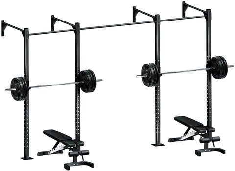 French Fitness Wall Mount Rig & Rack System 1 (New)