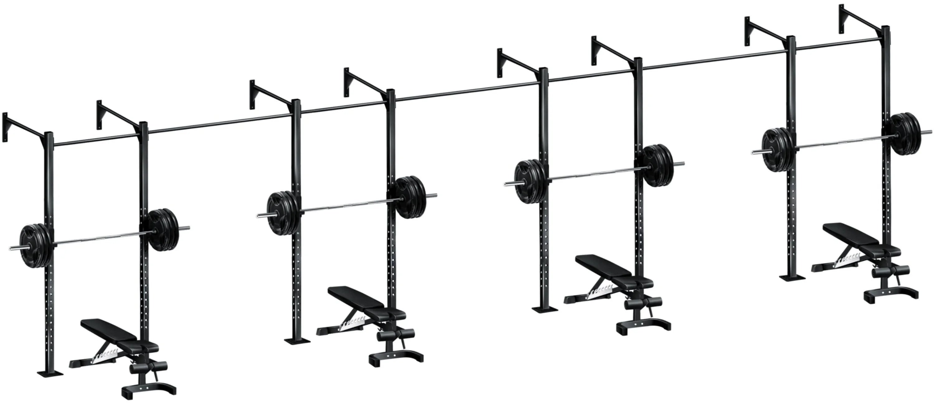French Fitness Wall Mount Rig & Rack System 1 (New)