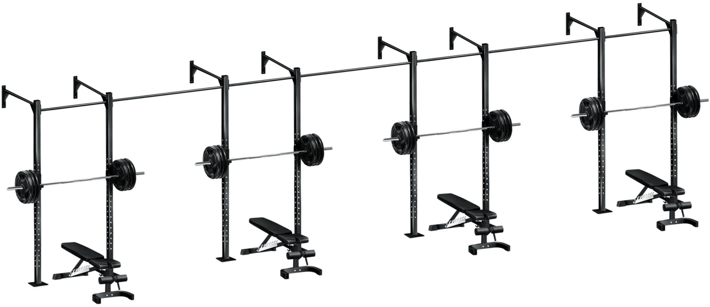 French Fitness Wall Mount Rig & Rack System 1 (New)