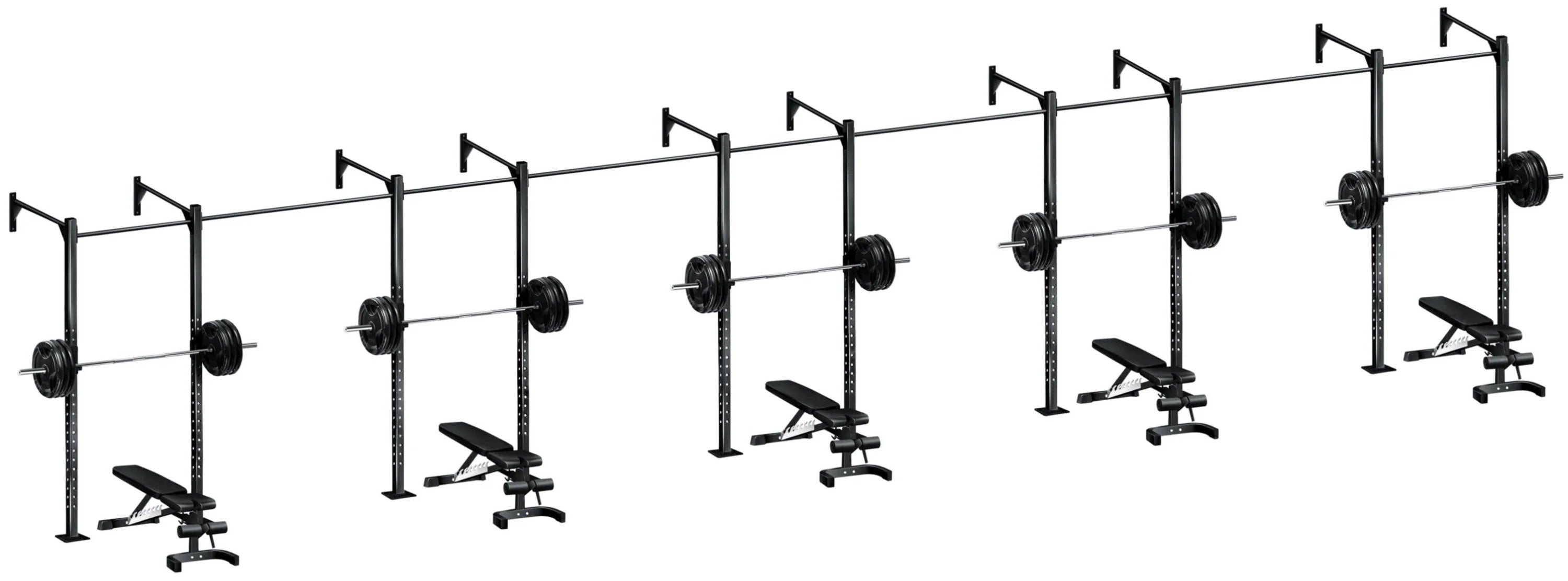 French Fitness Wall Mount Rig & Rack System 1 (New)