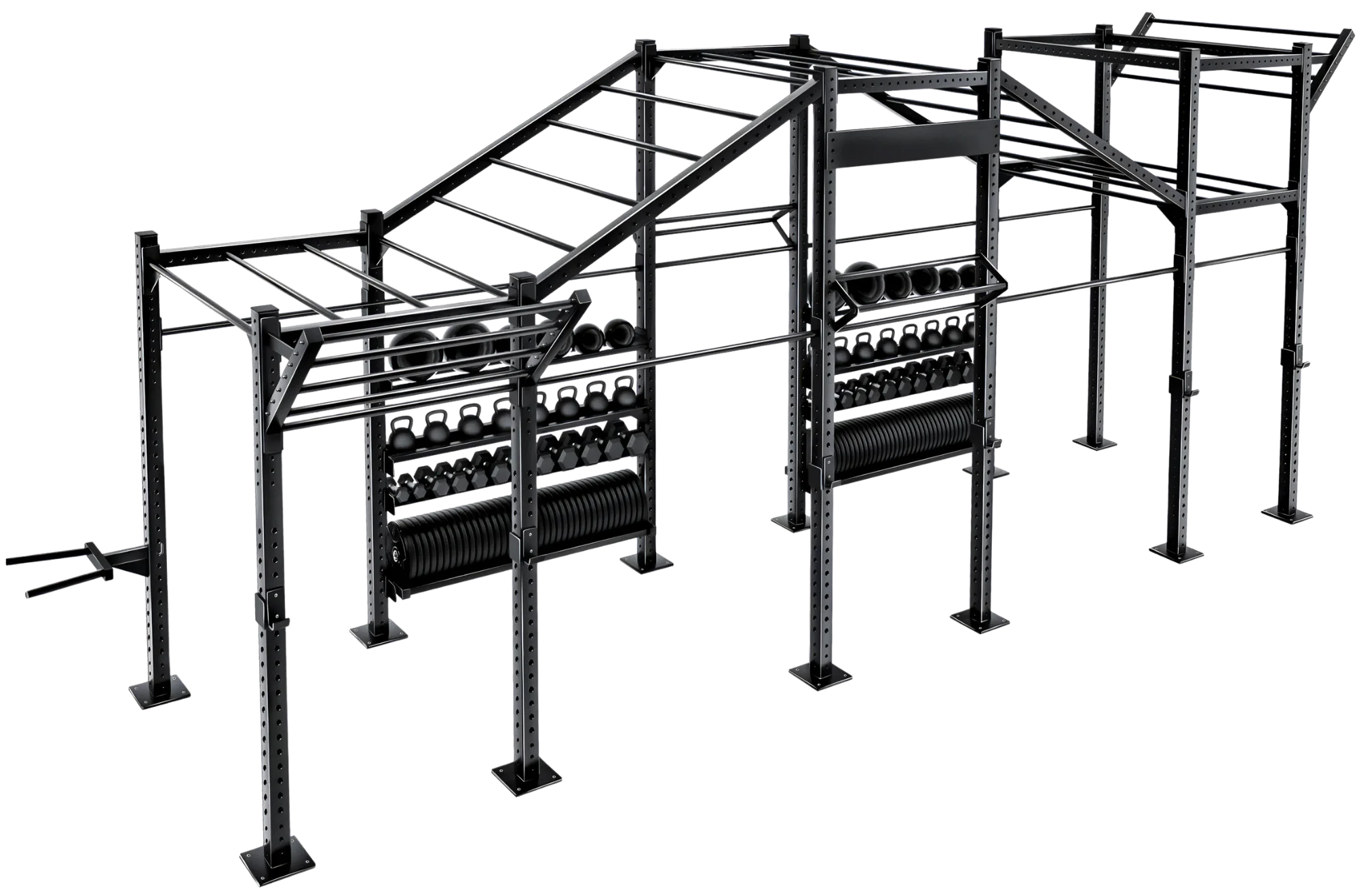 French Fitness Free Standing Rig & Rack System 11 (New)