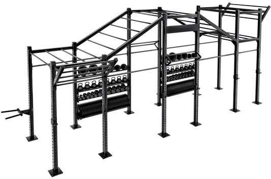 French Fitness Free Standing Rig & Rack System 11 (New)