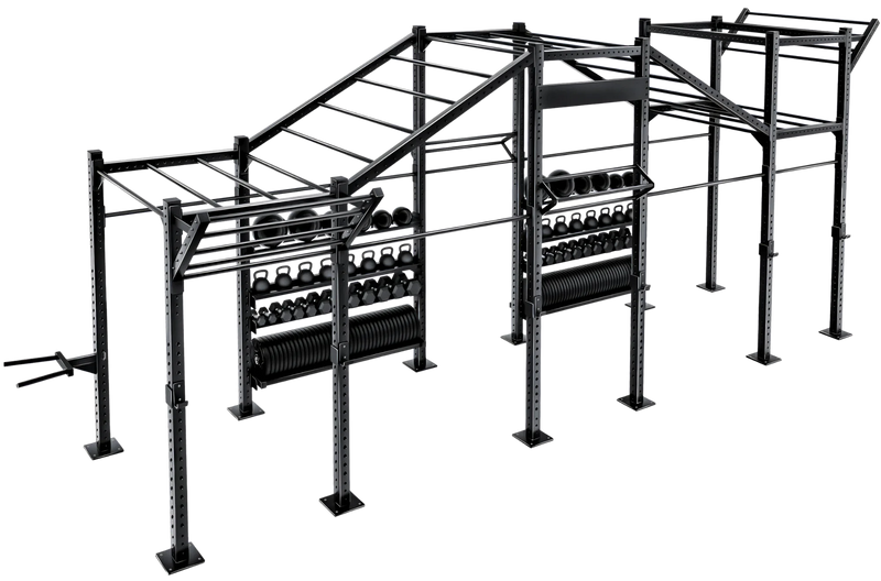 French Fitness Free Standing Rig & Rack System 11 (New) Image