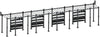 French Fitness Free Standing Rig & Rack System 20 (New)