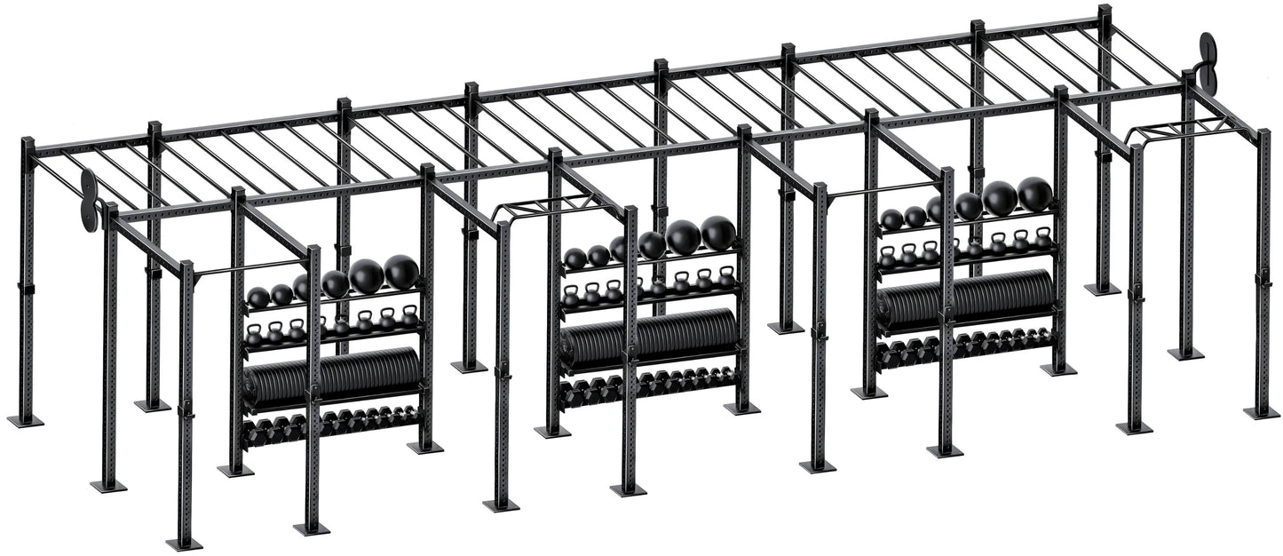 French Fitness Free Standing Rig & Rack System 21 (New) Image 3