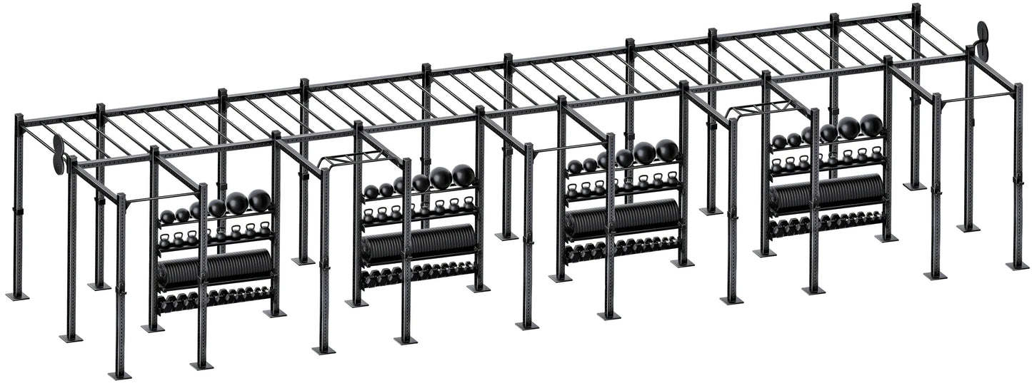 French Fitness Free Standing Rig & Rack System 21 (New) Image 4