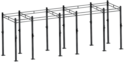 French Fitness Free Standing Rig & Rack System 22 (New)