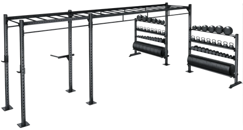 French Fitness Free Standing Rig & Rack System 9 (New) Image