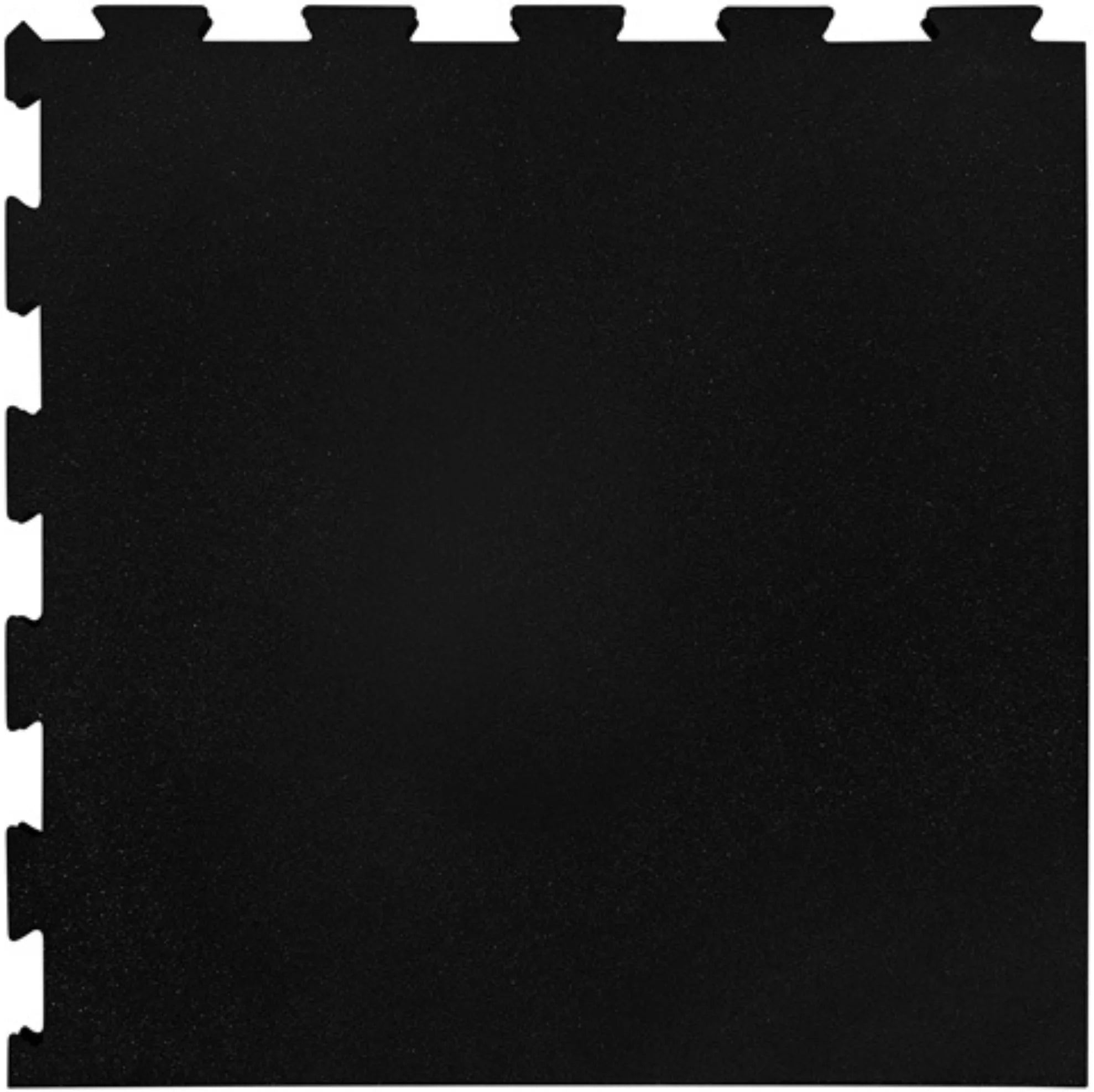 French Fitness 24" x 24" Rubber Gym Interlocking Tiles w/Edge, Middle, Corner Pieces (New)