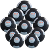French Fitness Rubber Medicine Ball Set of 10 (4 to 30 lbs) (New)