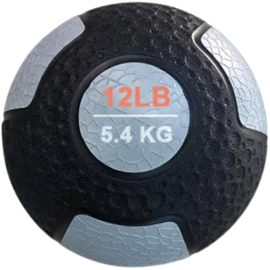 French Fitness Rubber Medicine Ball 12 lb (New)